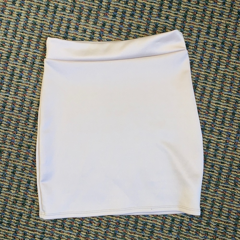 Tan Mini Skirt - Picture 6 of 7